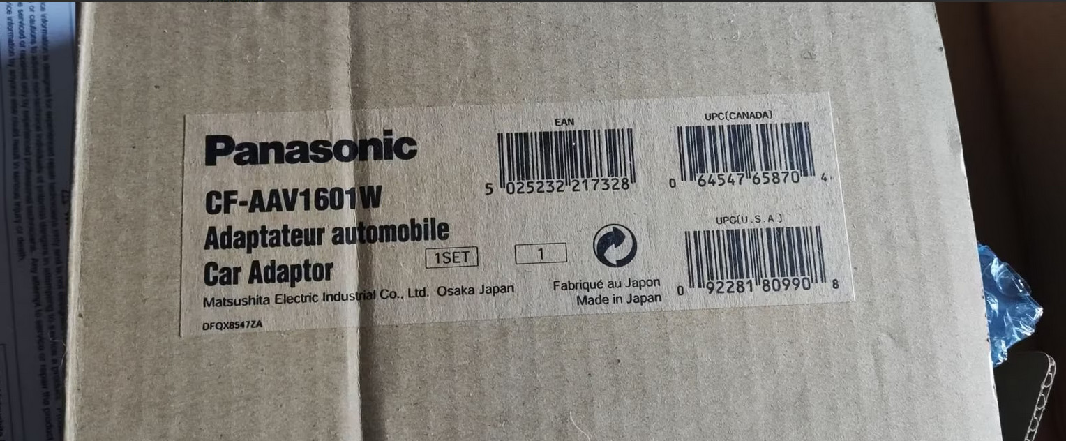 Panasonic Notebook Computer CF-72 Toughbook With Accessories Vintage
