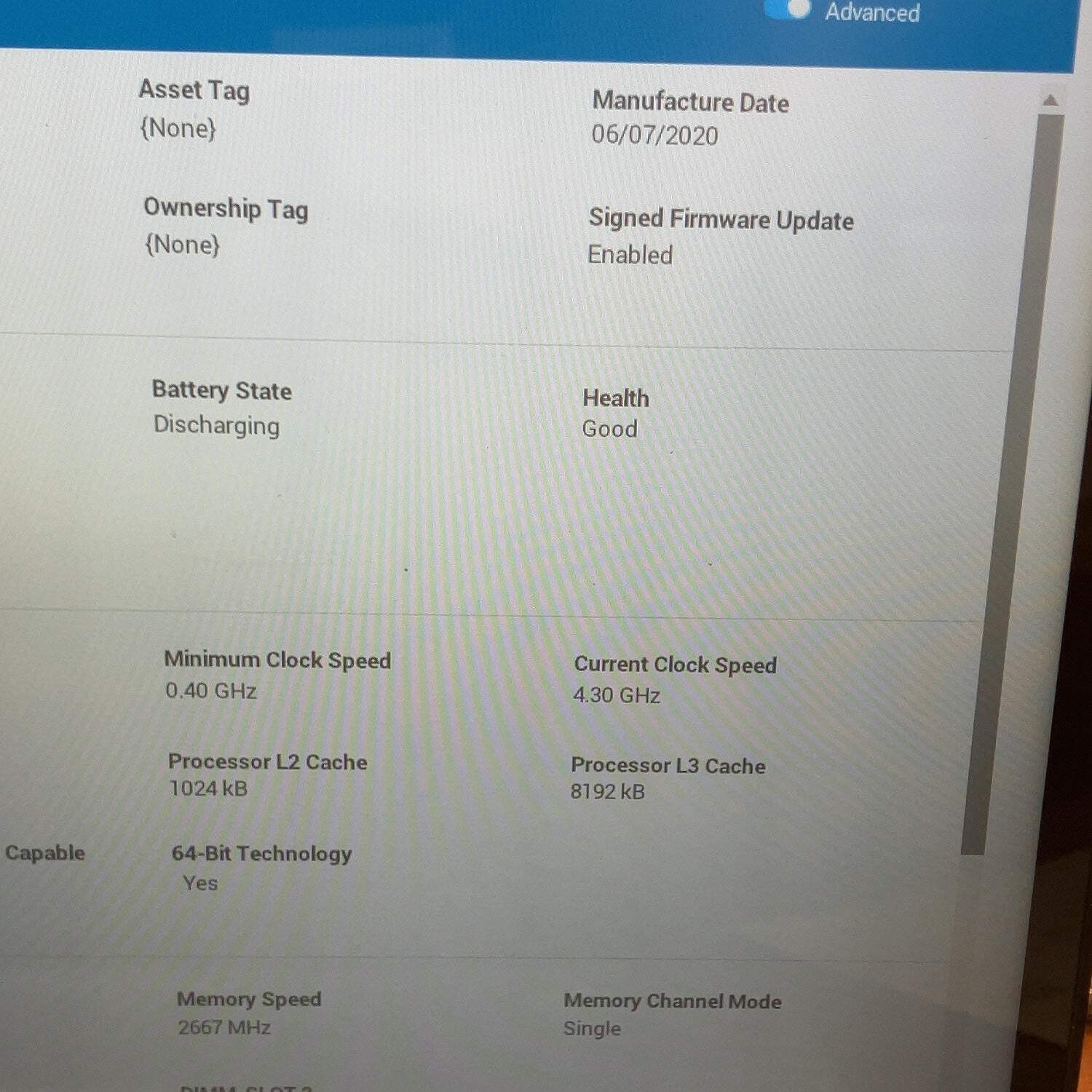 Dell Inspiron 5491 14″ i7-10510U 2.3GHz 8GB RAM 256GB SSD WIN 11