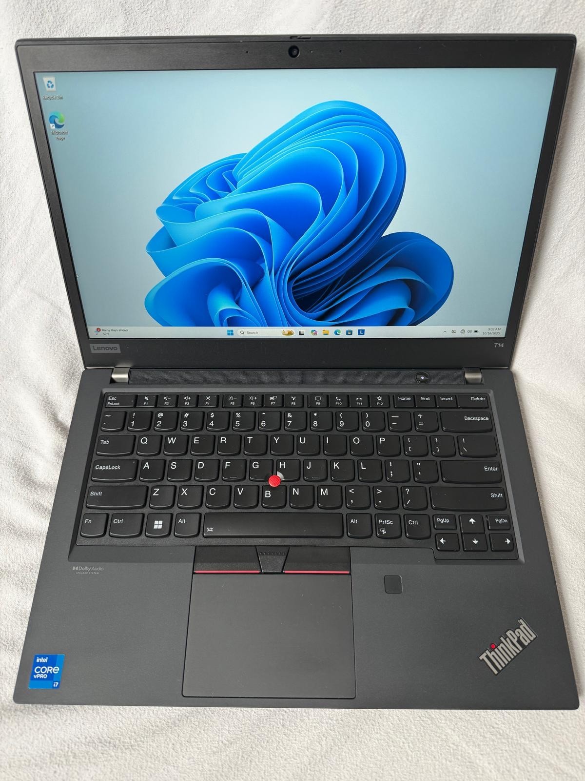 LENOVO THINKPAD | T14 GEN 2 | Core i7 | 16GB RAM | 512GB SSD