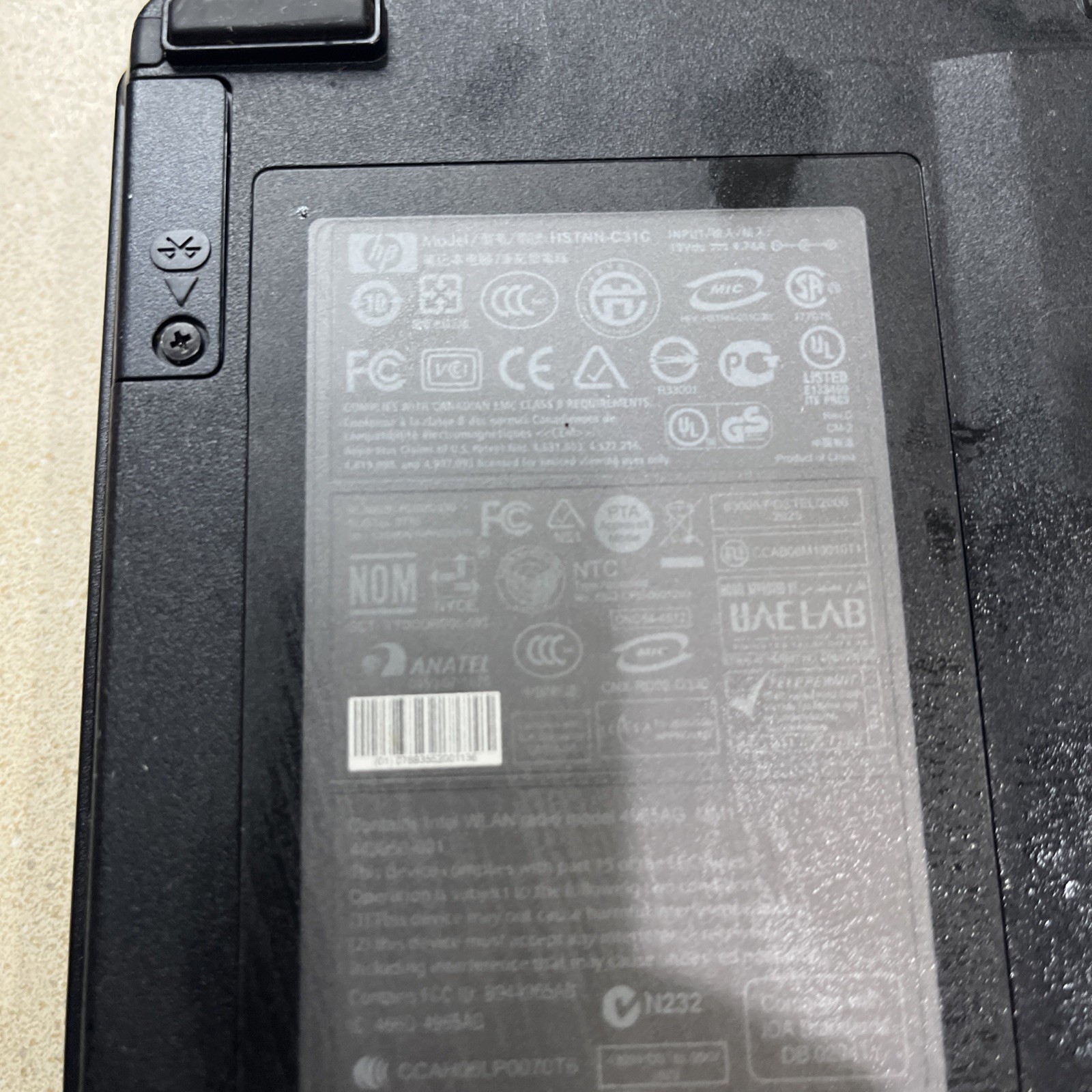 2 HP Laptops, Untested/no Cords. C COMPAQ 6910p @ HP RTL8723BE1T1R. #1523