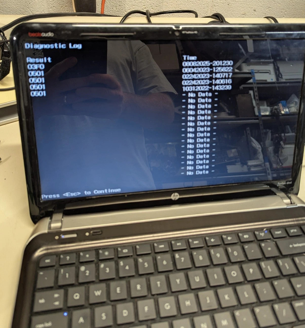 HP Pavilion dm4 14″ Laptop Intel Core i5-2nd gen 6GB RAM NO HDD NO OS Boots Bios
