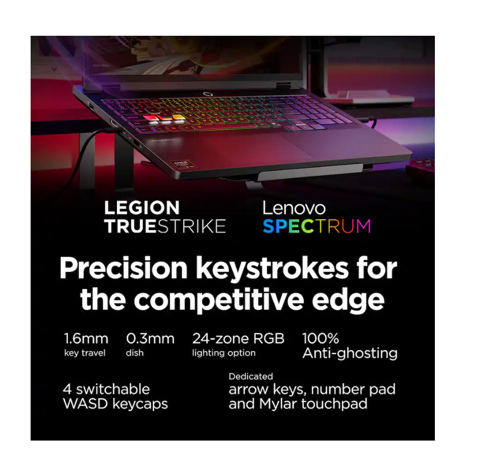 Lenovo Legion Pro 5 16″ 2.5K Gaming Laptop – AMD Ryzen 9 8945HX 2023 – NVIDIA