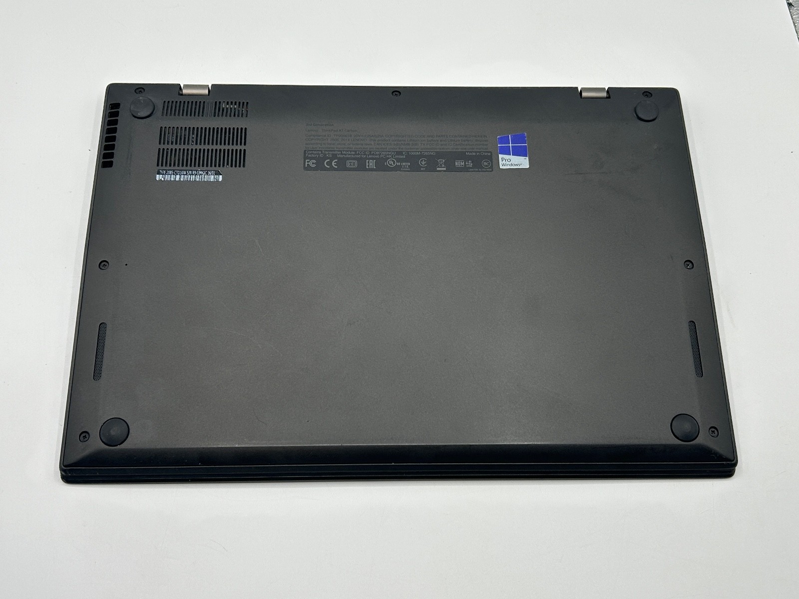 Lenovo ThinkPad X1 Carbon 3rd Gen 14″ i5-5300U 2.30GHz 8GB 128GB SSD Win 11 Pro