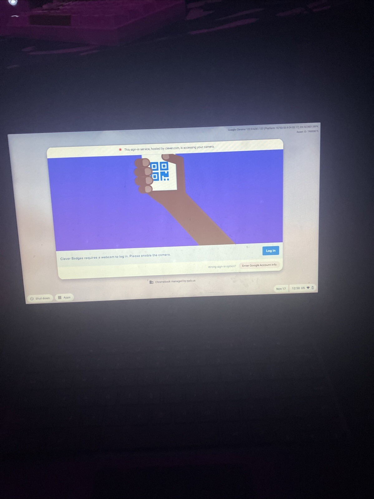School Laptop