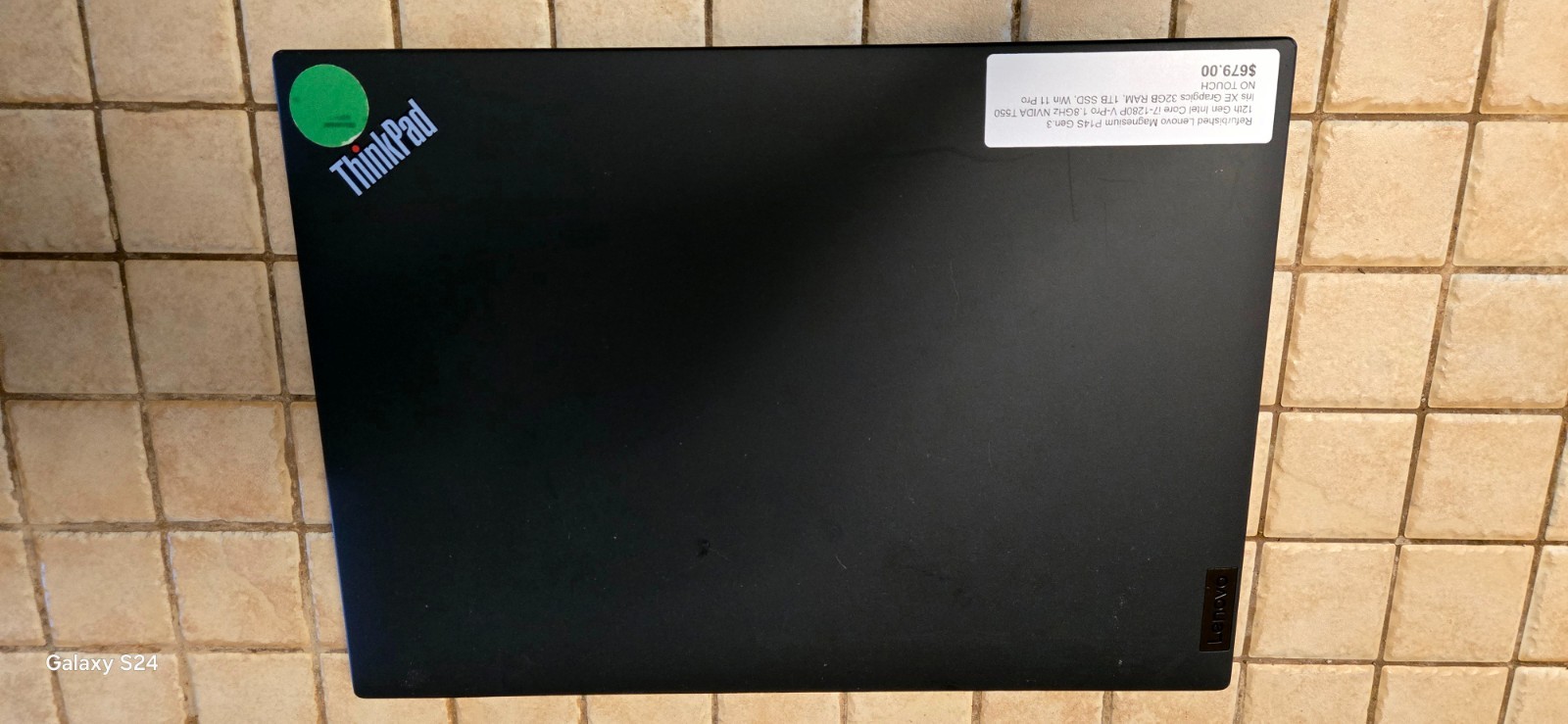 Lenovo ThinkPad P14s Gen 3 i7‑1280P 32GB 1TB SSD NVIDIA T550 Windows 11 Pro
