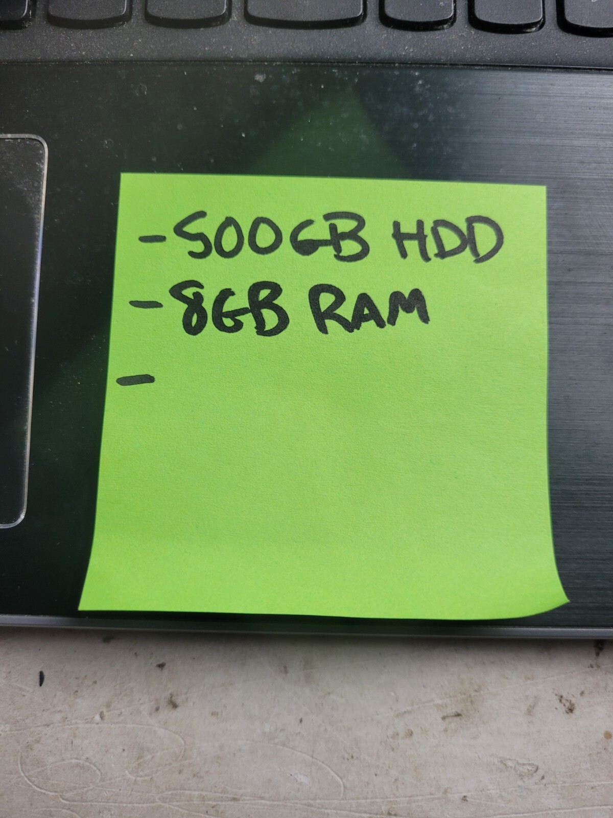 Lenovo IdeaPad flex 15 w/i5-4200U, 8GB RAM,500GB HDD, 15″ Laptop for Parts #1922