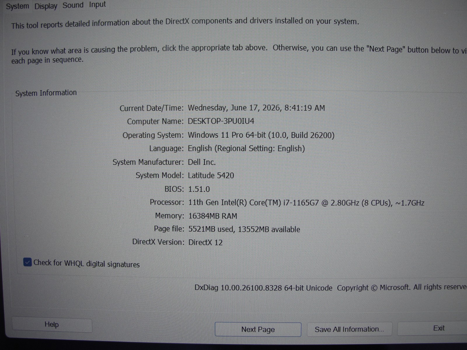 Dell Latitude 5420 14″FHD i7-1165G7 2.8GHz 16GB 512GB Win11Pro+PA