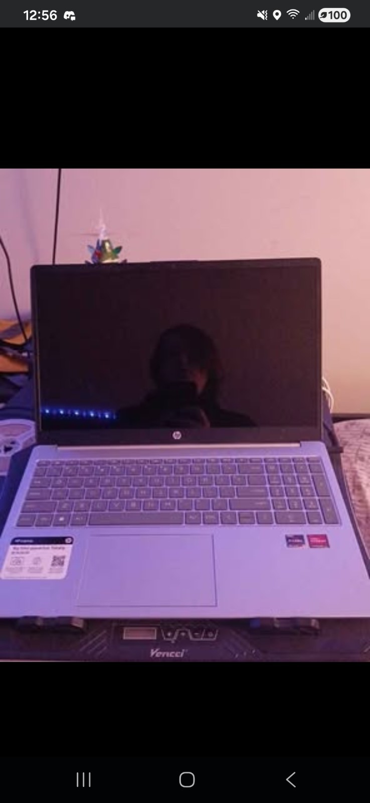HP Laptop 15-fc0xxx 15.6in Ryzen 5 7520U 8GB Win 11 Home Silver