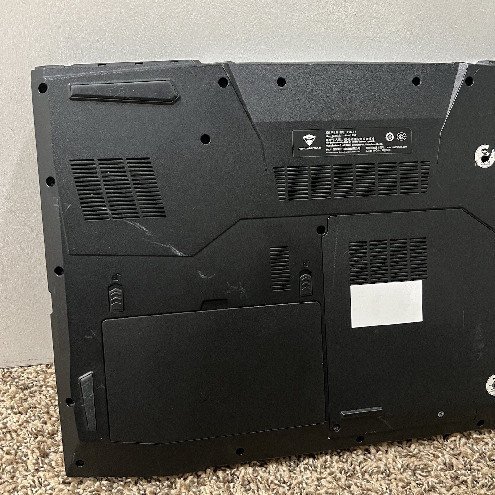 Machenike Gaming Laptop F117-F2 GeForce GTX Intel Core i7 NVIDIA -READ