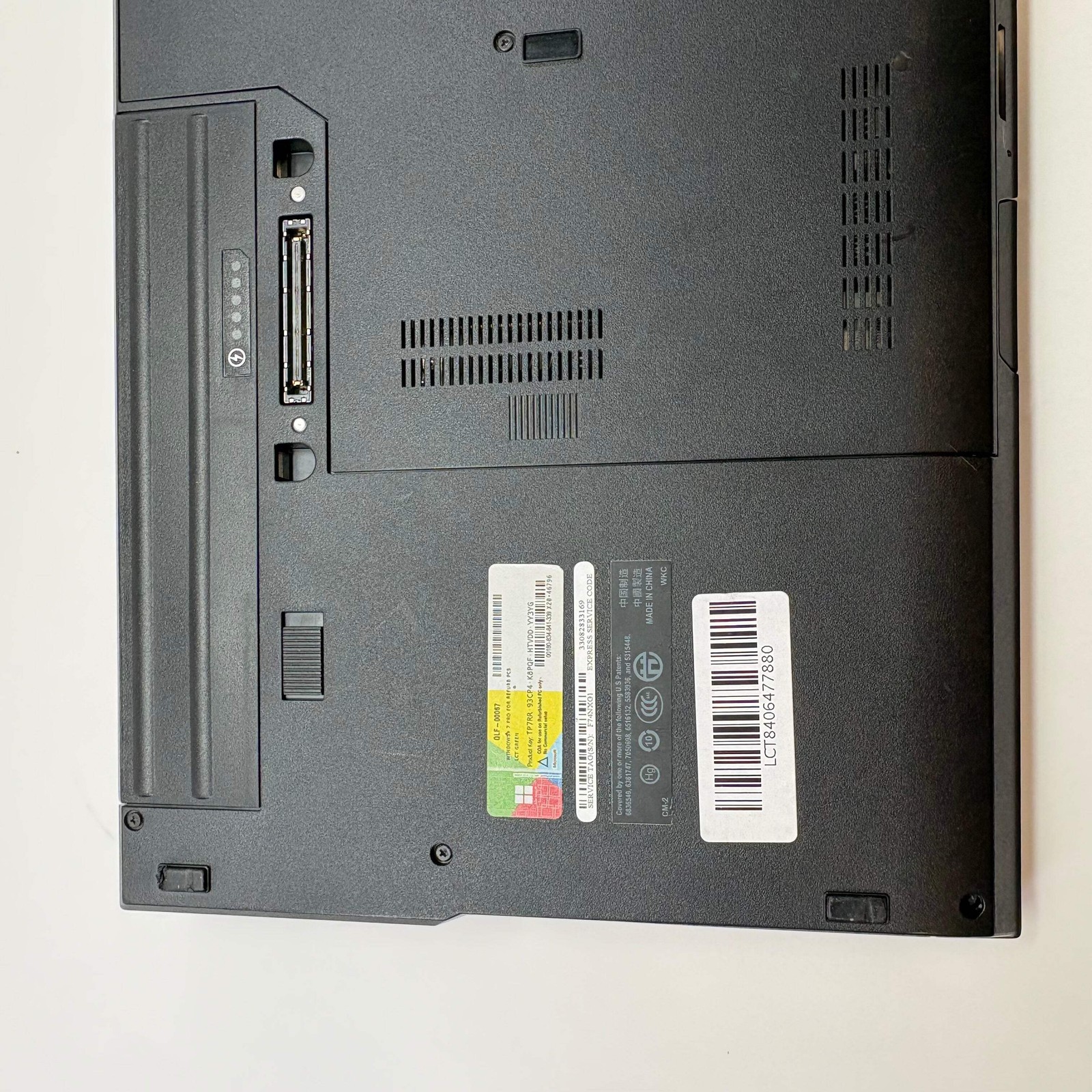 Broken Dell Latitude E5500 Core 2 Duo 1.8GHz 2GB RAM NO HDD PARTS ONLY