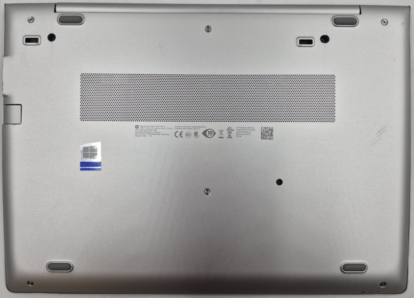 HP EliteBook 840 G5 i5-8250U 1.60GHz 8GB RAM 256GB SSD Win11 Pro NO BATTERY