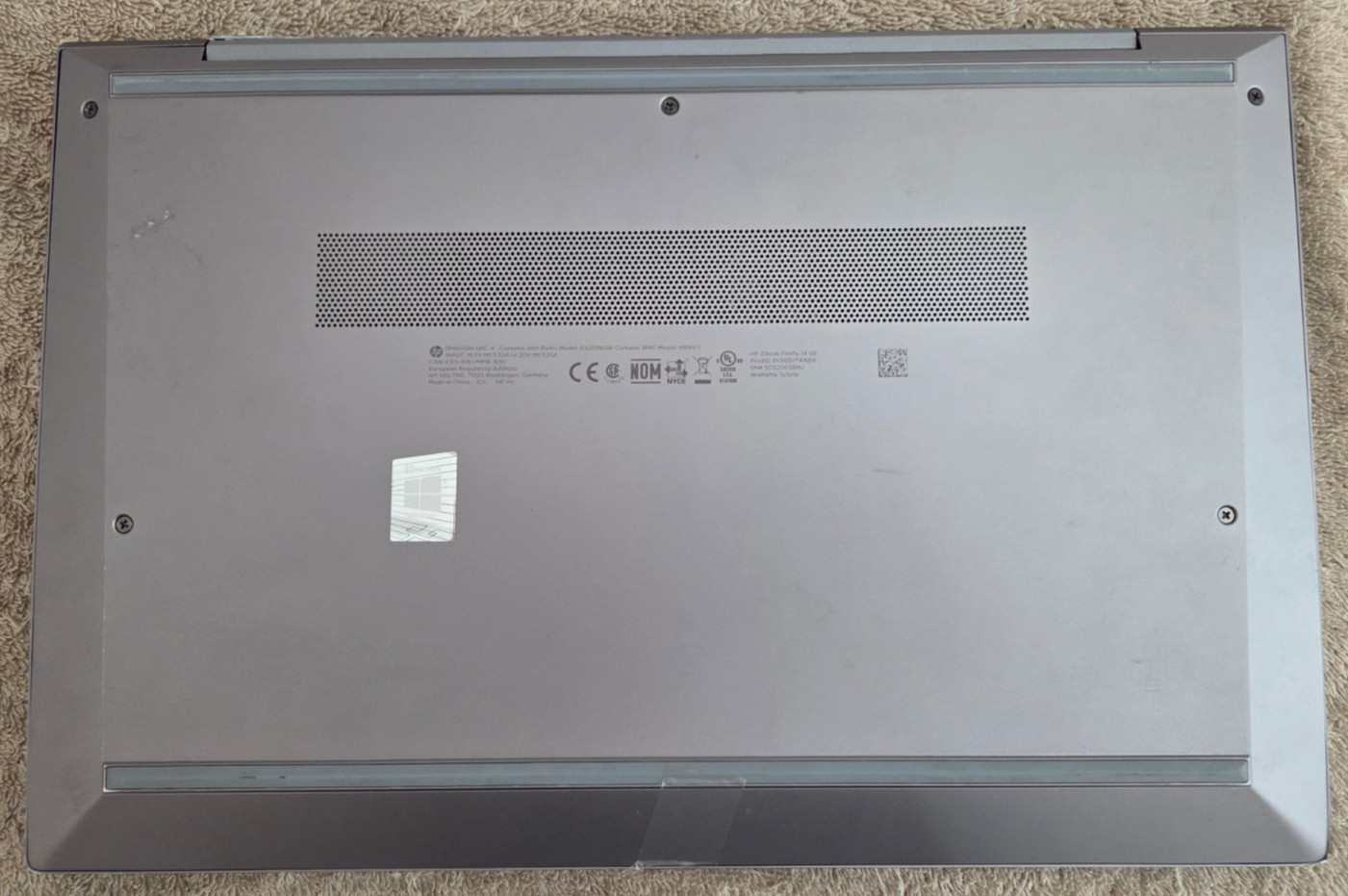 HP ZBook Firefly G7 14″ Laptop i5-1135G7 16GB RAM 128GB SSD Windows 11