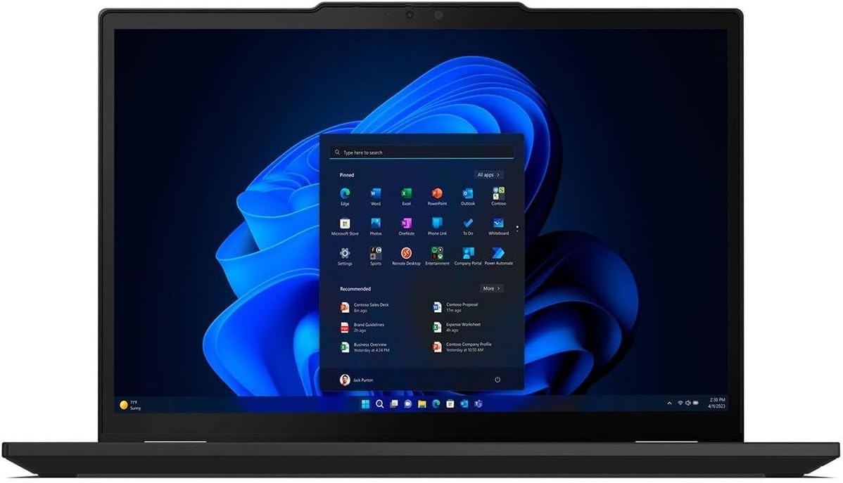 Lenovo ThinkPad X13 Gen 5 13.3″ Core Ultra 7-165U Touchscreen 16GB 512GB SSD, 4G