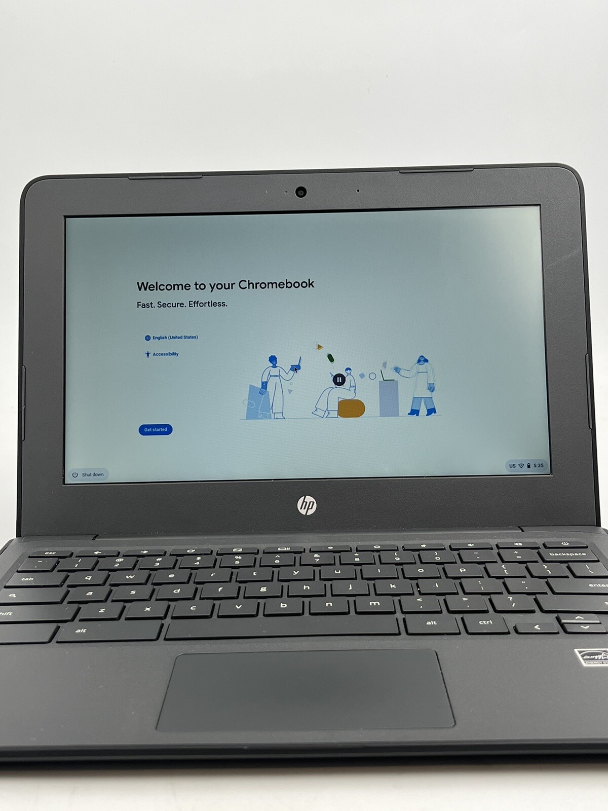 HP Chromebook 11A G6 EE 11.56″ A4-9120C – 1.6GHz – 4GB RAM – 16GB Flash