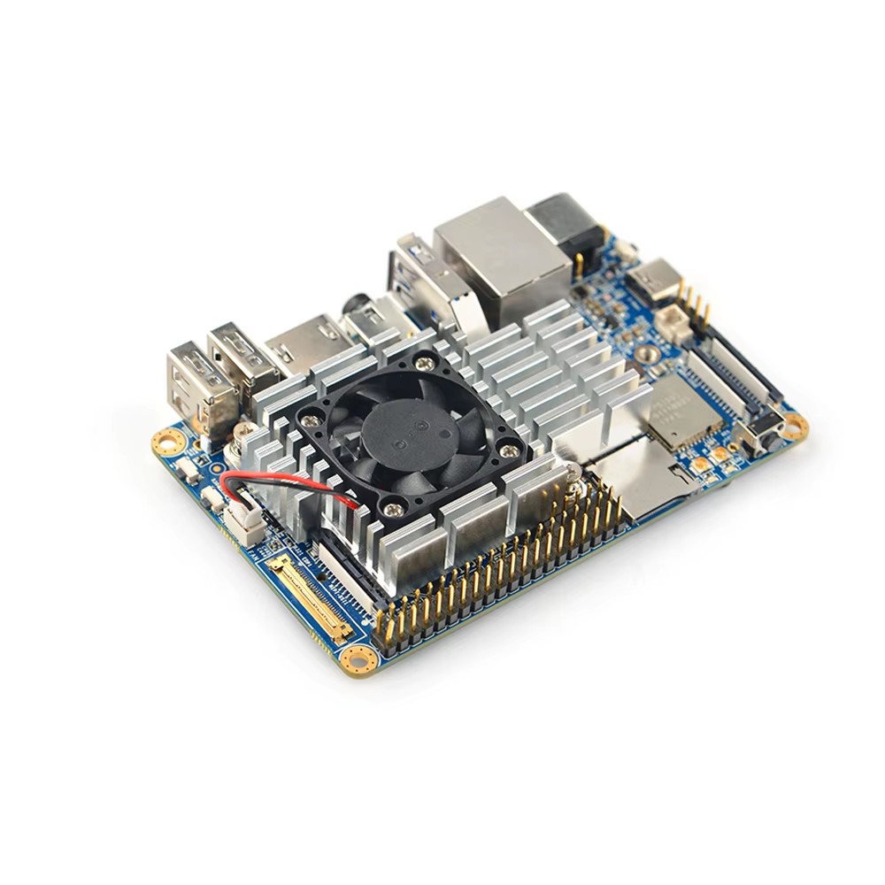 NanoPC-T4 ARM Development Board 4GB LPDDR3 RAM 16GB eMMC Rockchip RK3399 Dual-ba