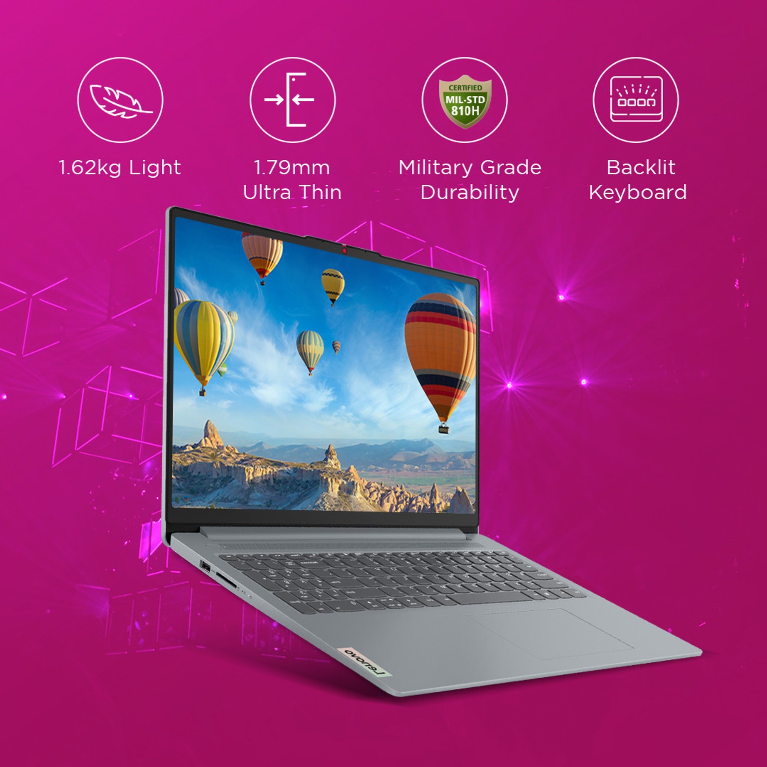 Lenovo IdeaPad Slim 3(16 GB/512 GB SSD/Windows 11 Home) 15.6 Inch withMS Office