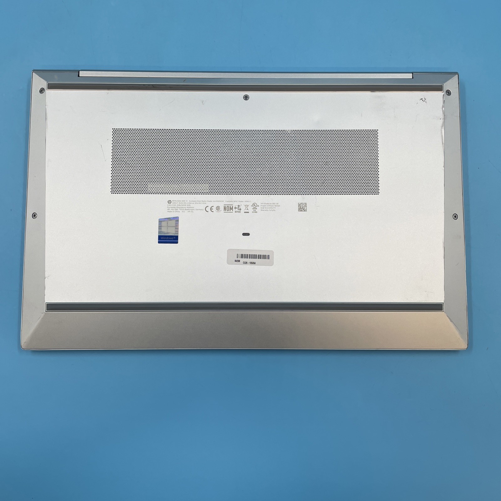 HP Elitebook | Ryzen 5 PRO 5650U | 16GB RAM | 256GB SSD | WIN 11 PRO | 71% BATT