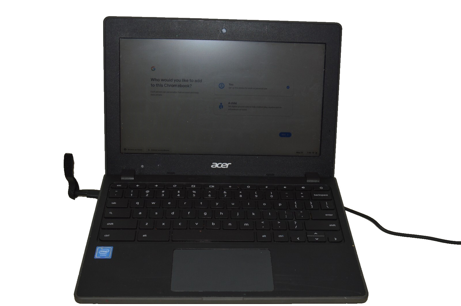 Acer Chromebook 11 C771-C4TM 11.6″ 1.6GHz Intel 4GB 32GB SSD (Grade B) No AC