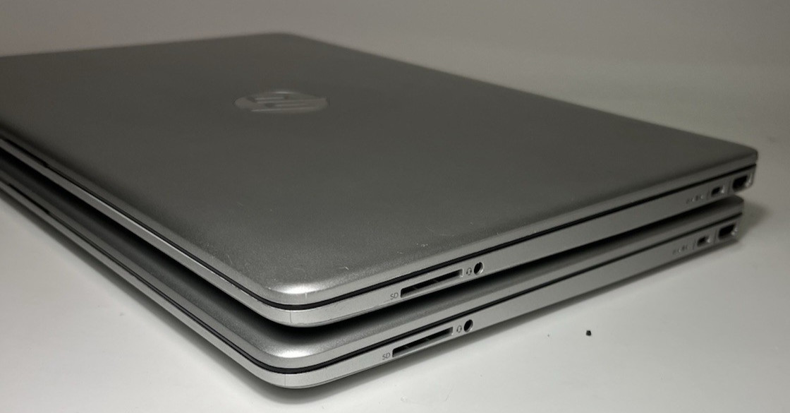LOT OF 2 HP 15-dy5xxx Touch Laptop i3-1215U – 8GB RAM – 128GB & 256GB NVMe -W11P