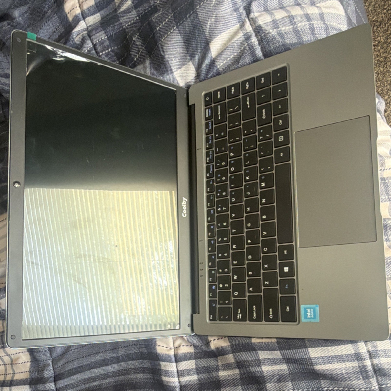 Coolby YealBook 14″ Notebook Laptop Intel J4005 8GB SSD Gray Bluetooth Webcam