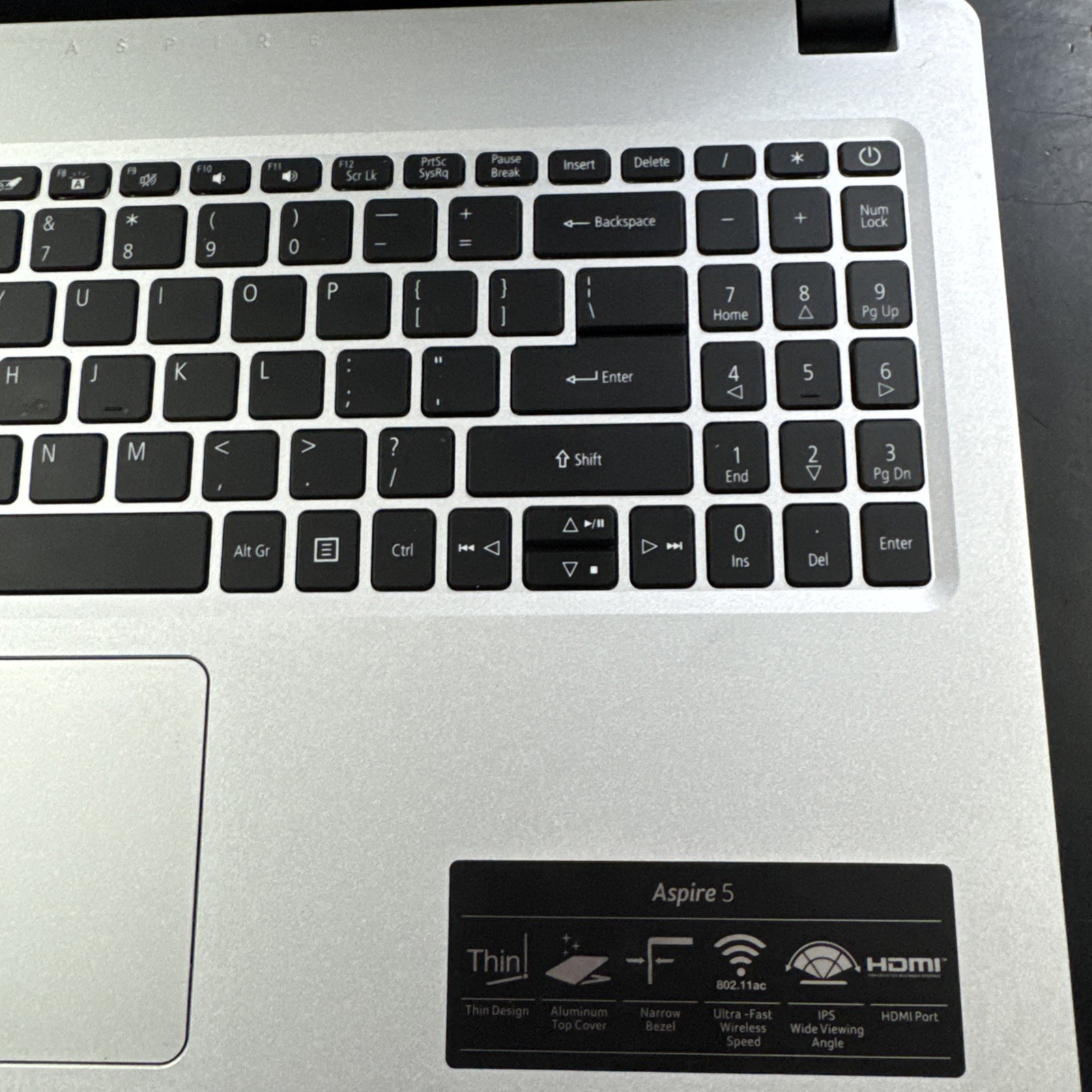 Acer Aspire 5 A515-43 Ryzen 3 3200U 4GB DDR4 RAM 128GB WIN 11 *bad Trackpad