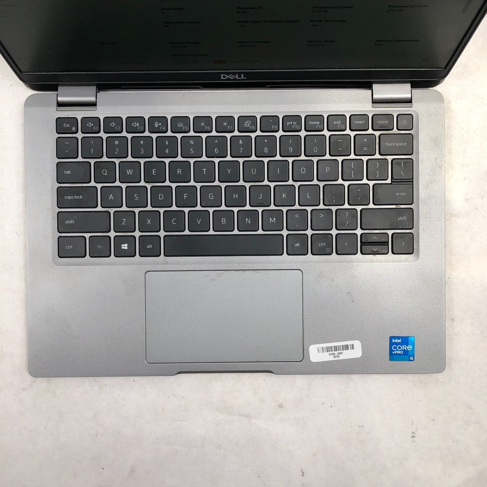 Dell Latitude 5320 Intel Core i5-1145G7 2.60GHz 16GB RAM 256GB SSD NO OS