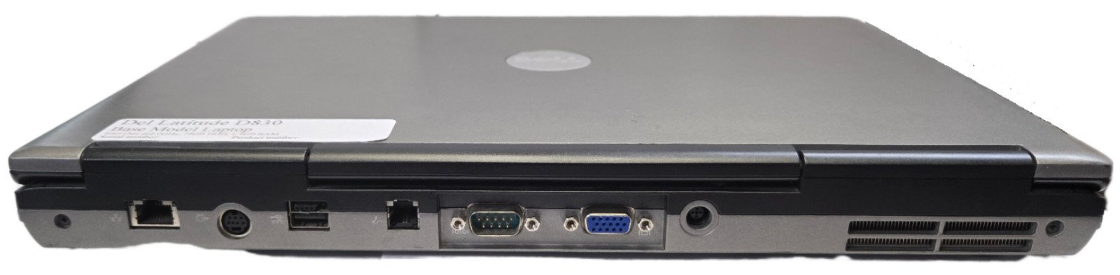 DELL LATITUDE D810 PP15L Laptop Pentium M, 1 73 GHz, 512 MB RAM, 15″ DD810-250