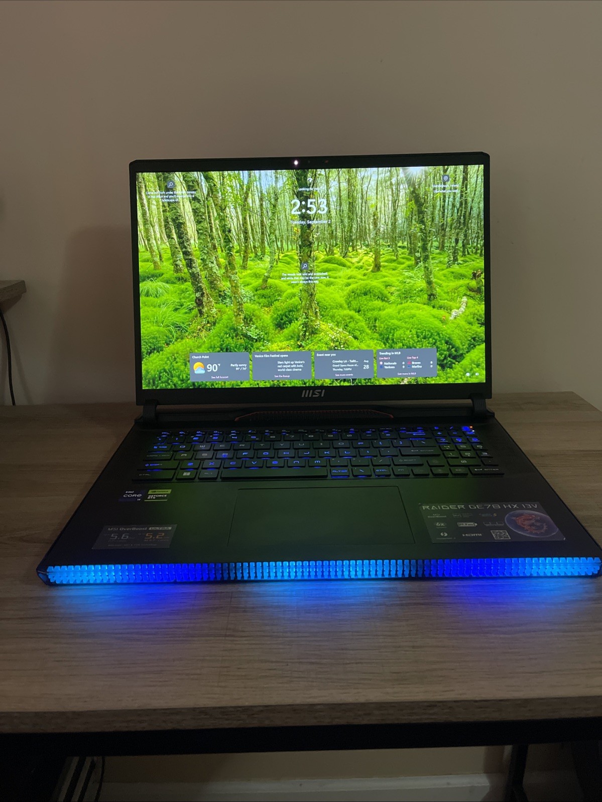 MSI Raider GE78 HX 13V Laptop 17-inch, 1TB, Intel I7, Windows 11 Pro
