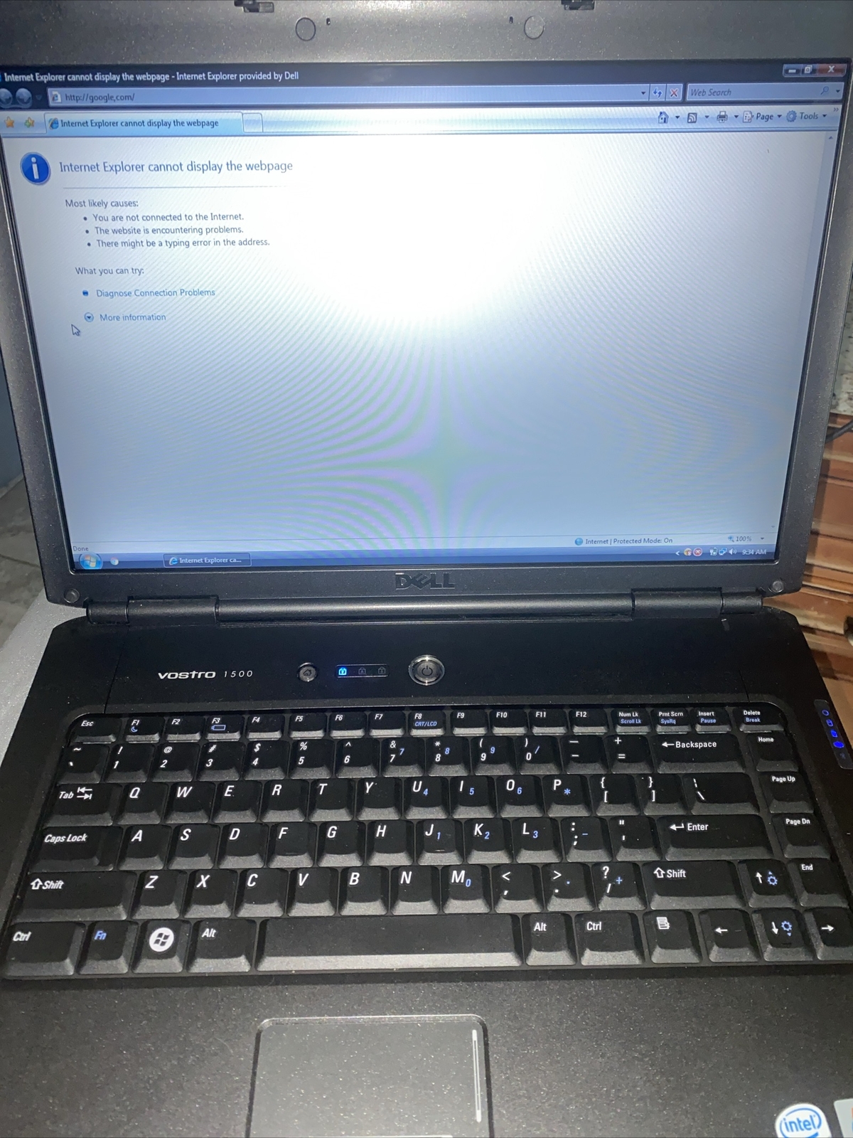 Dell Bistro 1500 Model PP22L Laptop Works! Includes Adapter