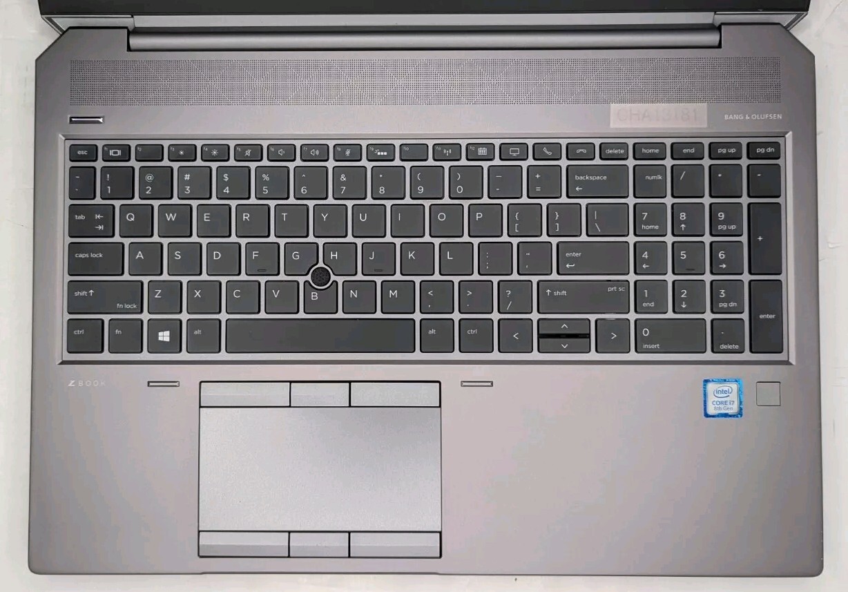 HP ZBook 15 G5 15.6″ Laptop Core i7-8750H 2.2GHz 16GB RAM 128GB SSD Win 11 Pro