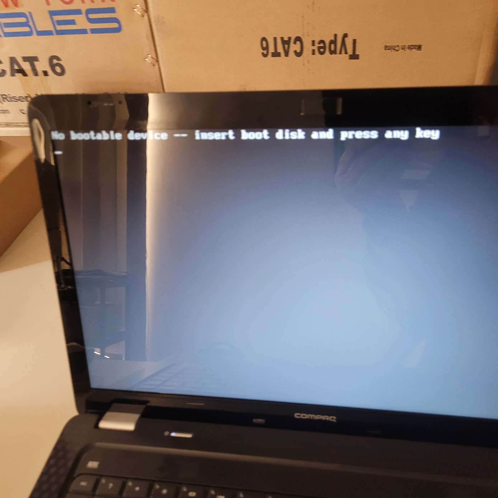 HP Compaq Presario CQ62 15.6 2gb Ram 250GB HD w/Power Supply As-Is For Parts