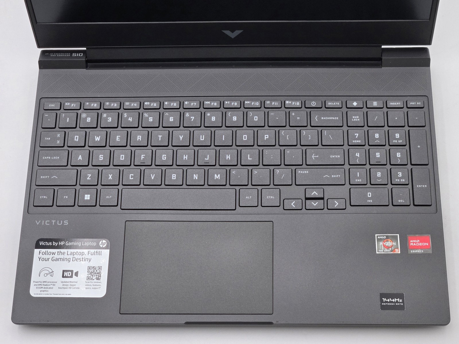 HP Victus 15-fb2063dx 15.6in FHD Ryzen 5 7535HS RX 6550M 8GB 512GB SSD READ