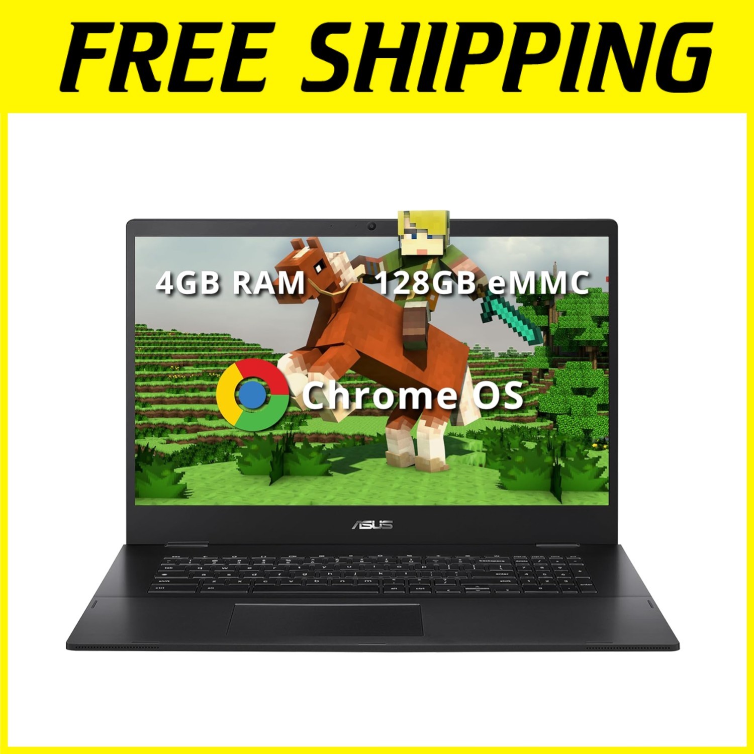 Chromebook CX1700 17.3″ FHD Laptop, Intel Celeron