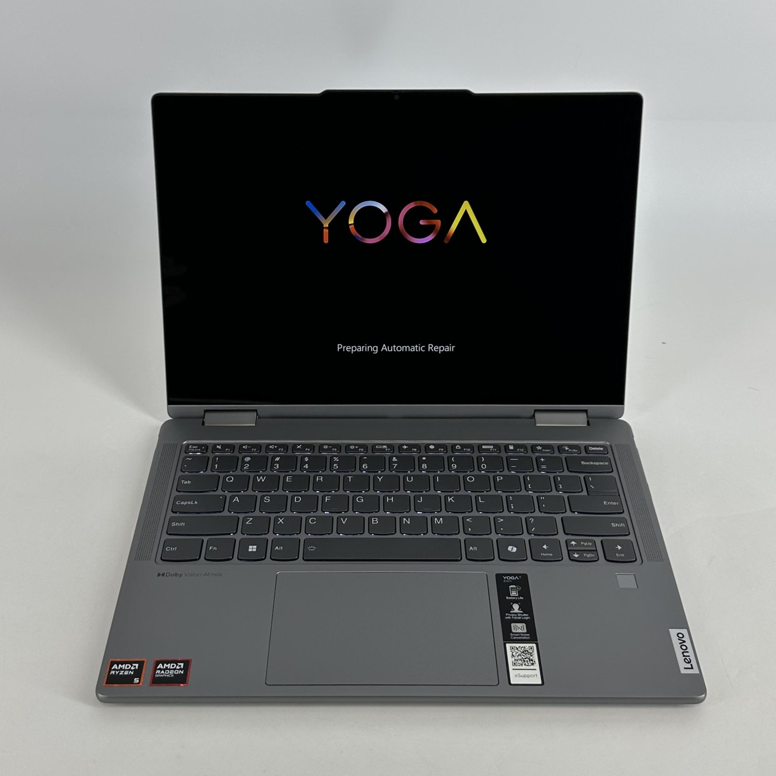 Lenovo Yoga 7 14 Gray FHD+ TOUCH 3.5 GHz Ryzen 5 8640HS 8GB 512GB SSD Excellent