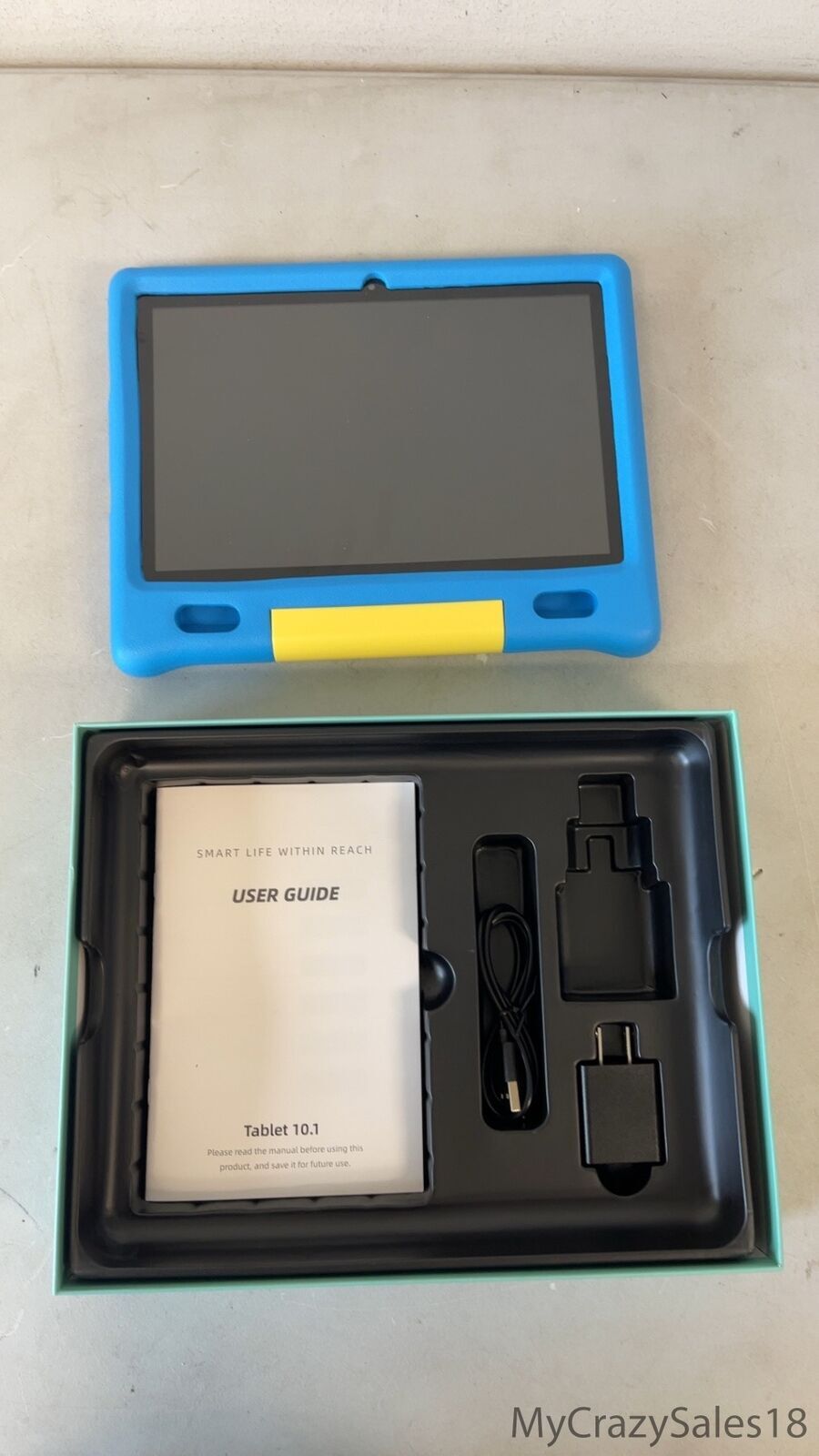 Maxsignage 10.1 Android 13 Kids Tablet,Ages 6-12
