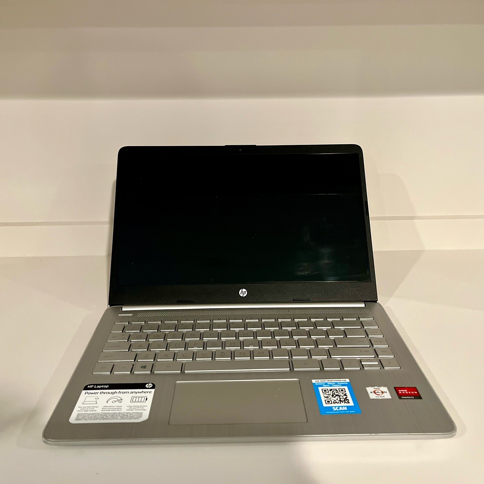 HP 14DK1003DX 14 inch (128GB, AMD Athlon Silver 3050U., 2.30Ghz, 4GB)…