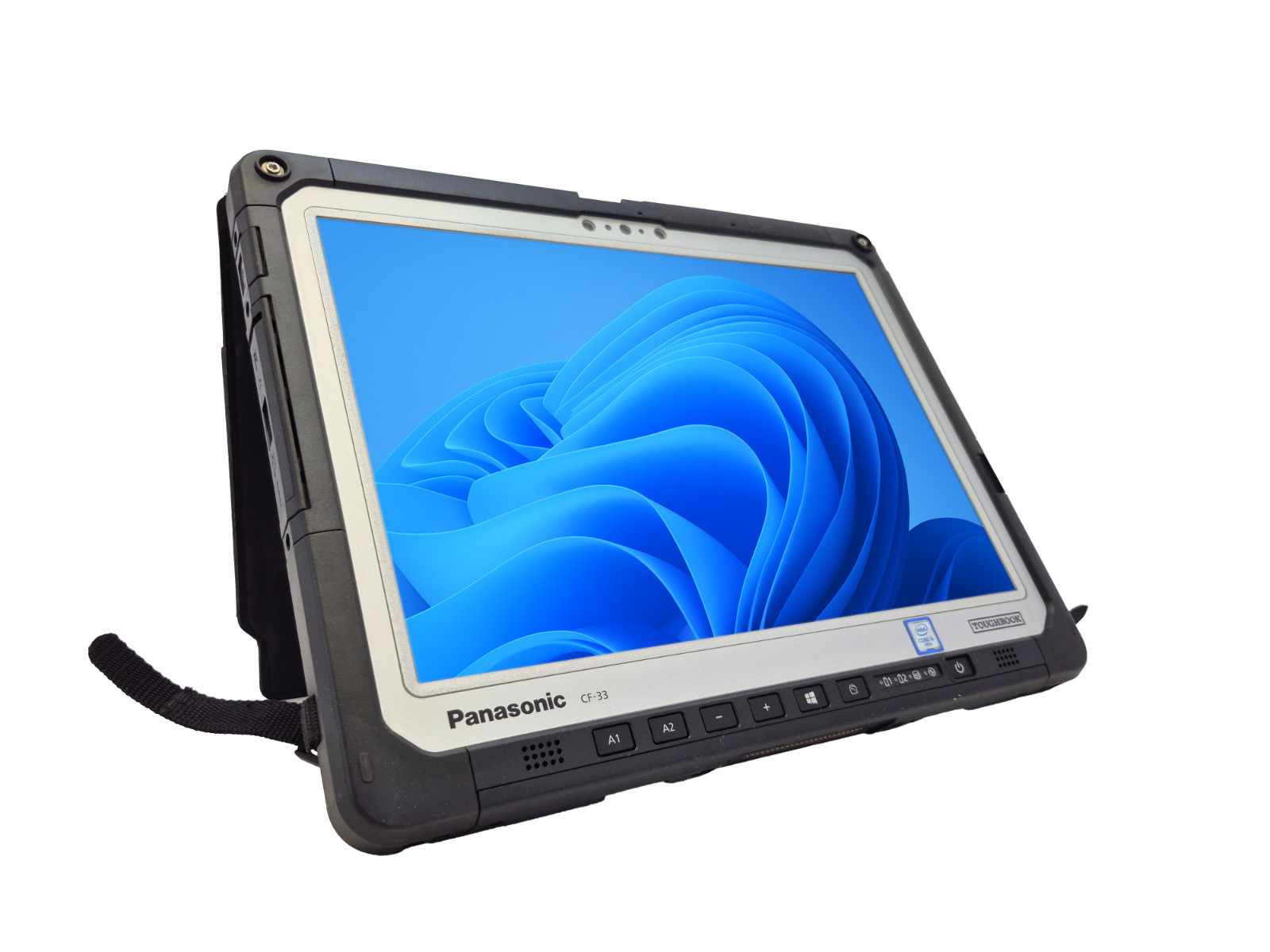 Panasonic Toughbook CF-33 MK1 IntelCore i5-7th 256GB SSD 8GB RAM + Hand Strap