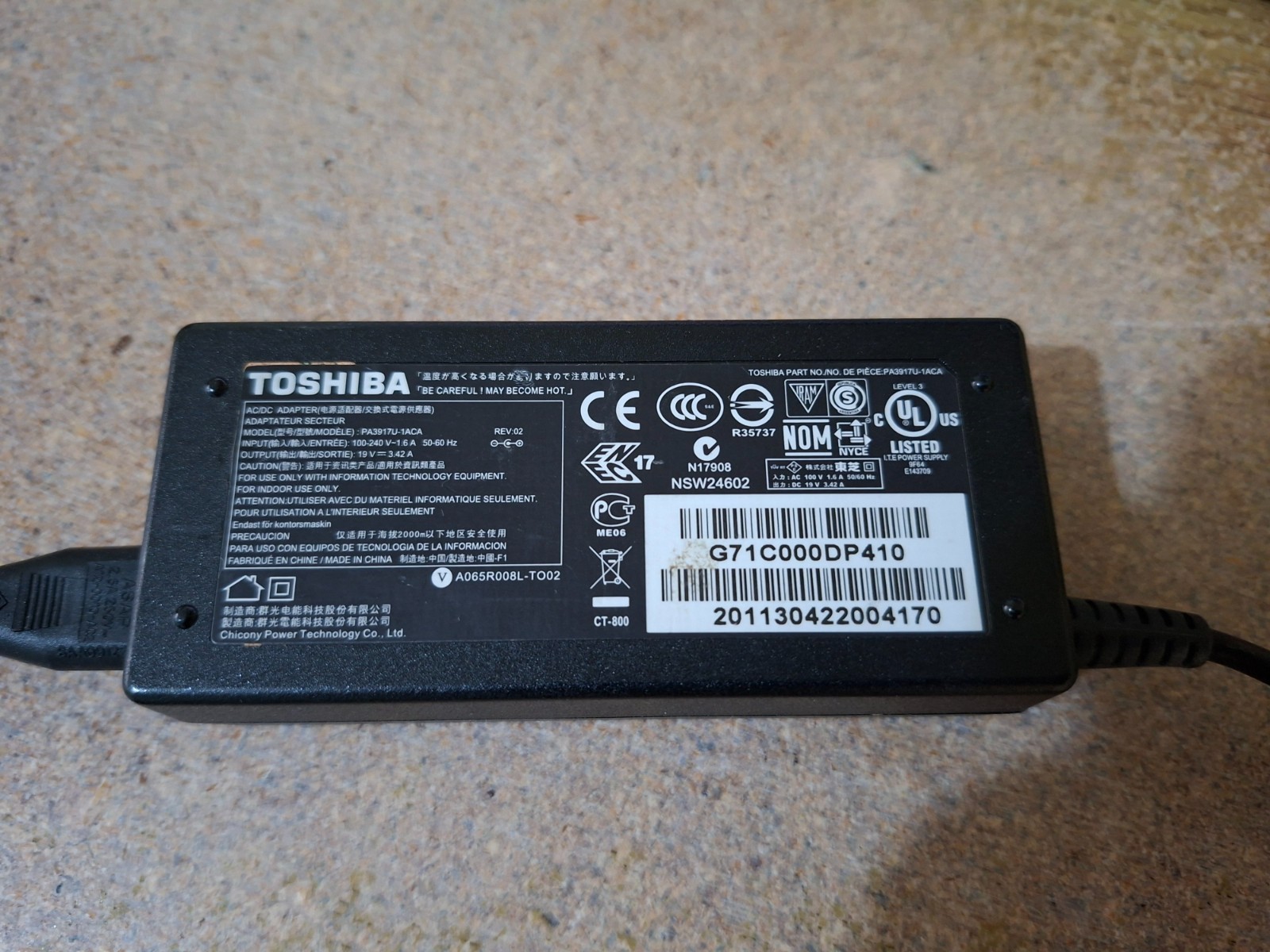 TOSHIBA SATELLITE PRO L500-1VW PSLS1E Laptop 15.6″ 2GB 120GB SSD Windows 7 HDMI