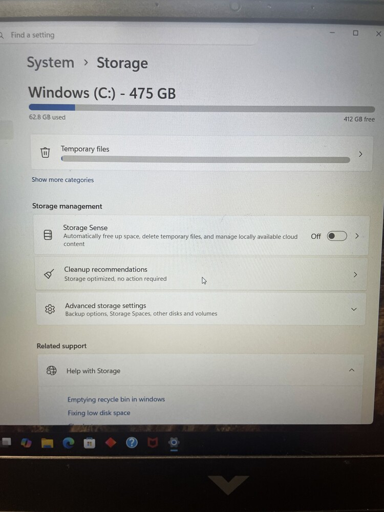 HP Victus 15-fa0031dx 15.6 – 8GB/512GB SSD, Intel Core i5 12th Gen – PPSKN367356