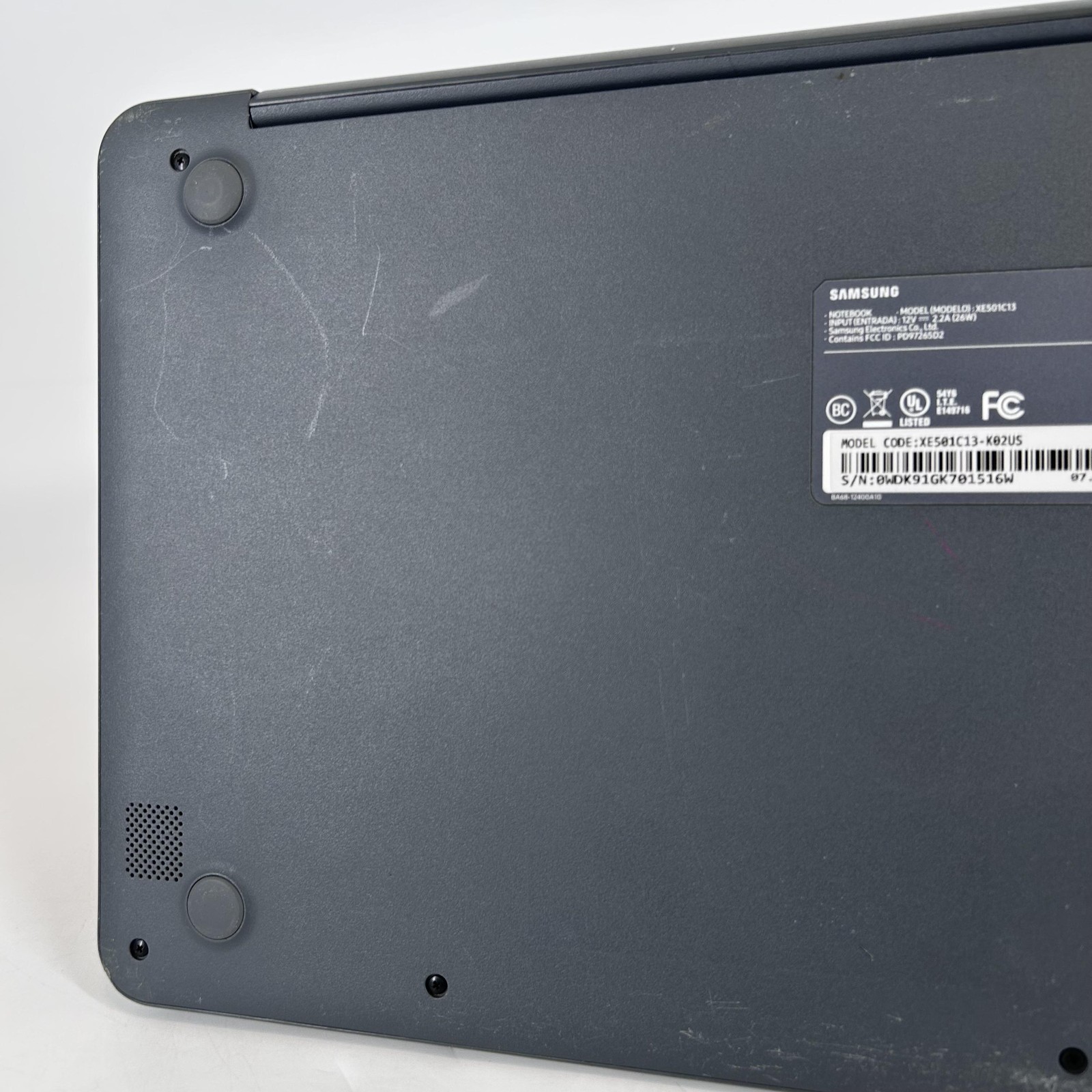 Samsung Chromebook 3 XE500C13 11.6 Black 1.6 GHz Celeron 4GB 16GB eMMC Good