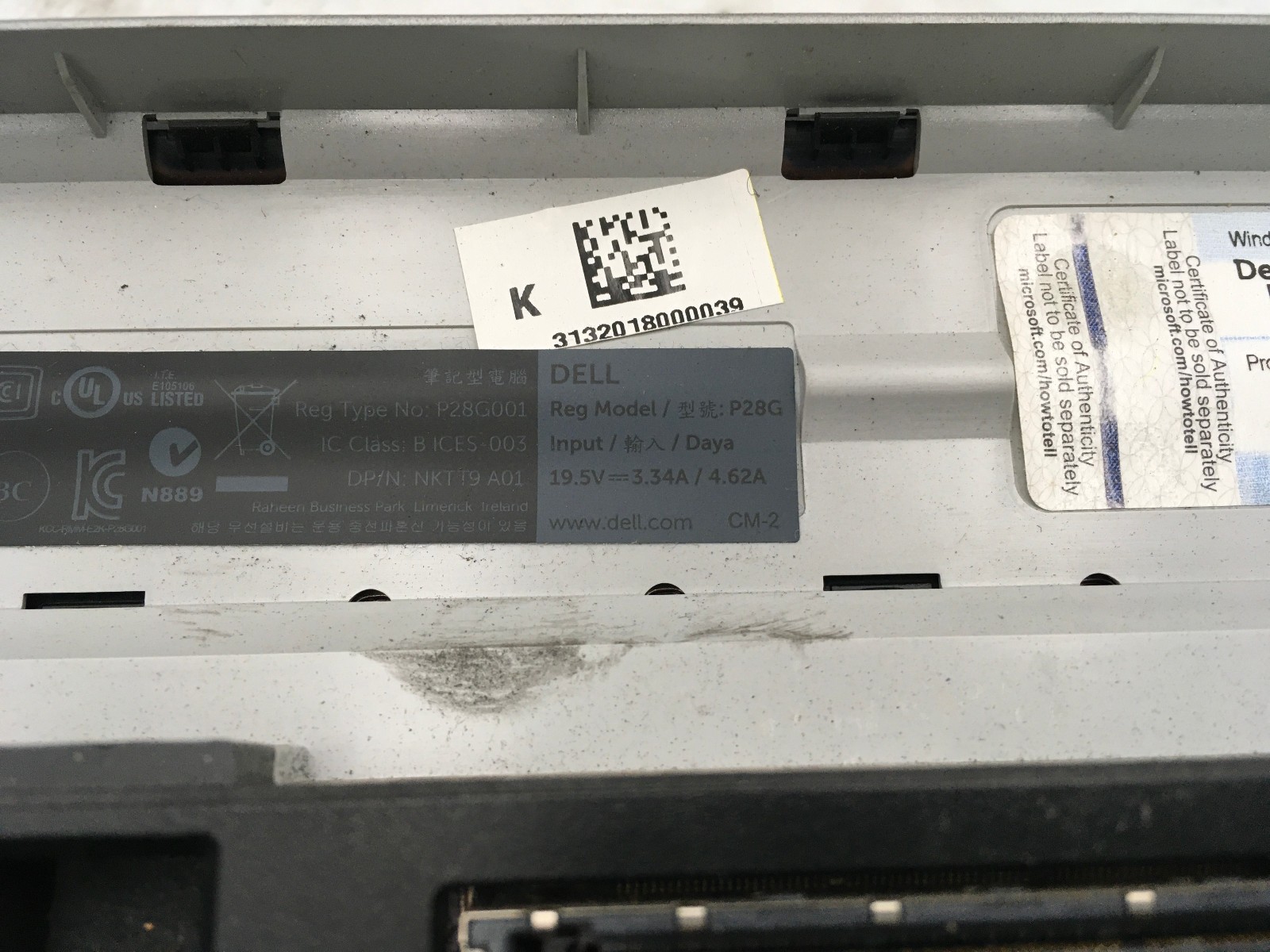 DELL LATITUDE E5530 – BOOTS TO BIOS – INTEL I5 3210M – NO RAM – READ DESC – BB