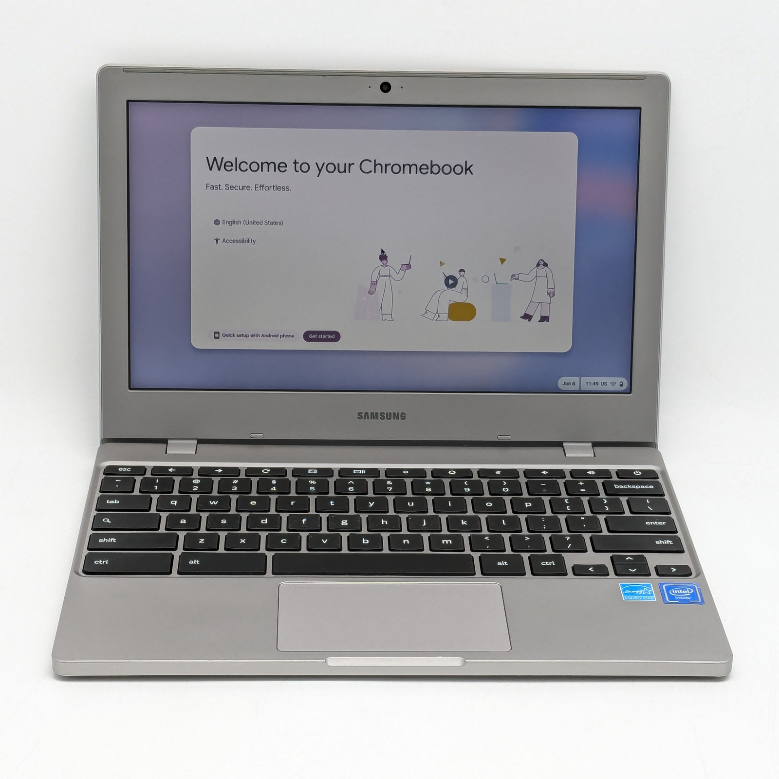 Samsung Chromebook 4 11.6″ Intel Celeron N4000 4GB DDR4 32GB eMMC ChromeOS