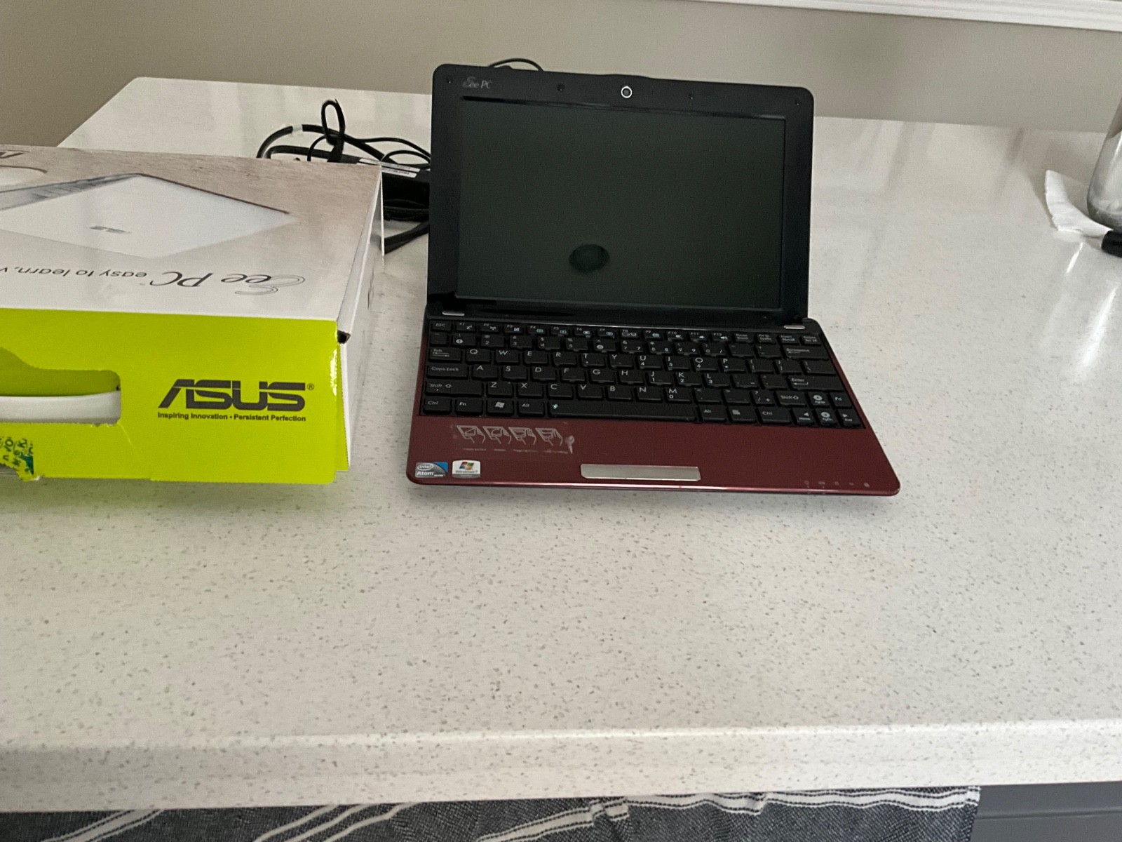 ASUS Eee 1005PEB Laptop – Intel Atom N45D – 1GB RAM – 250GB HDD – Windows 10