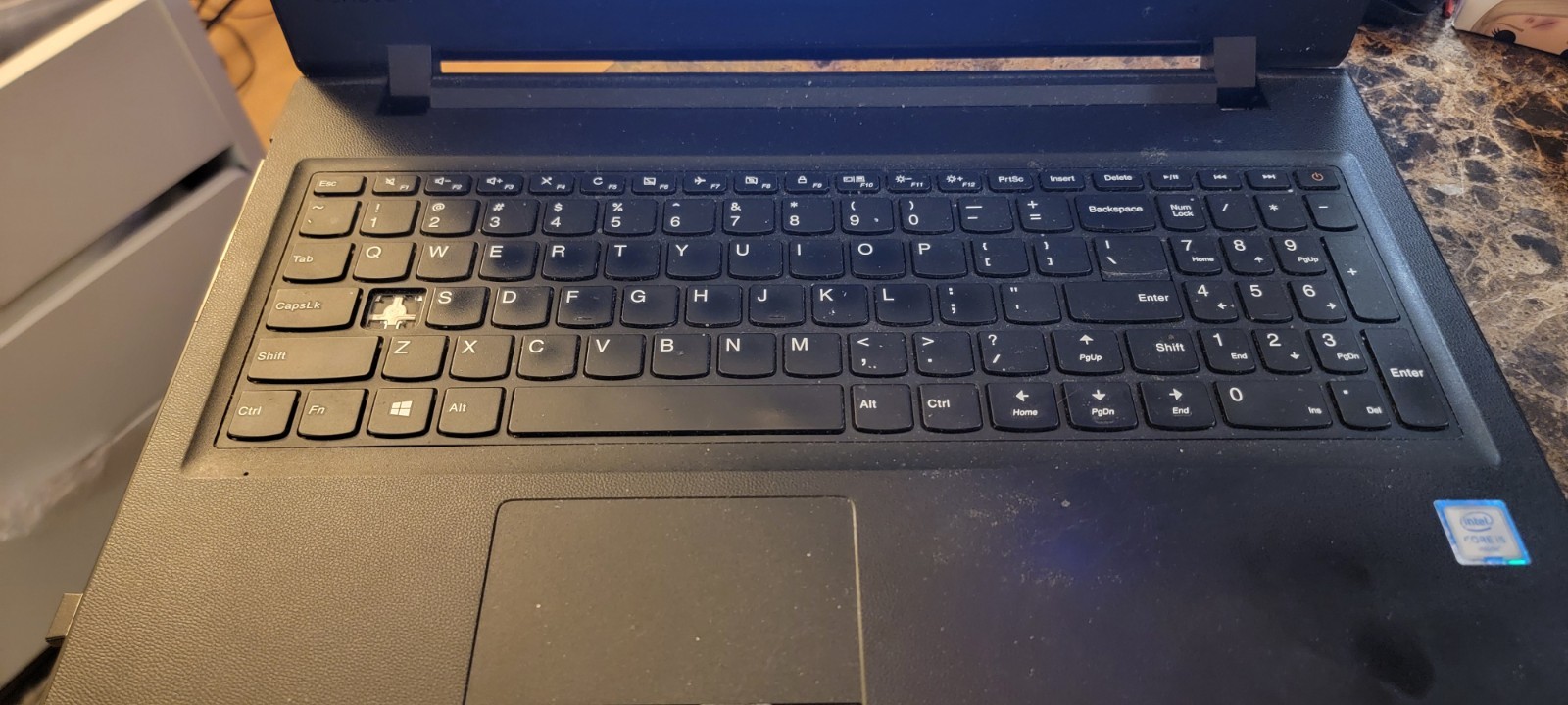 Lenovo Ideapad 310 works Webcam Power Cord Black 2017 Preowned Detailed Pics