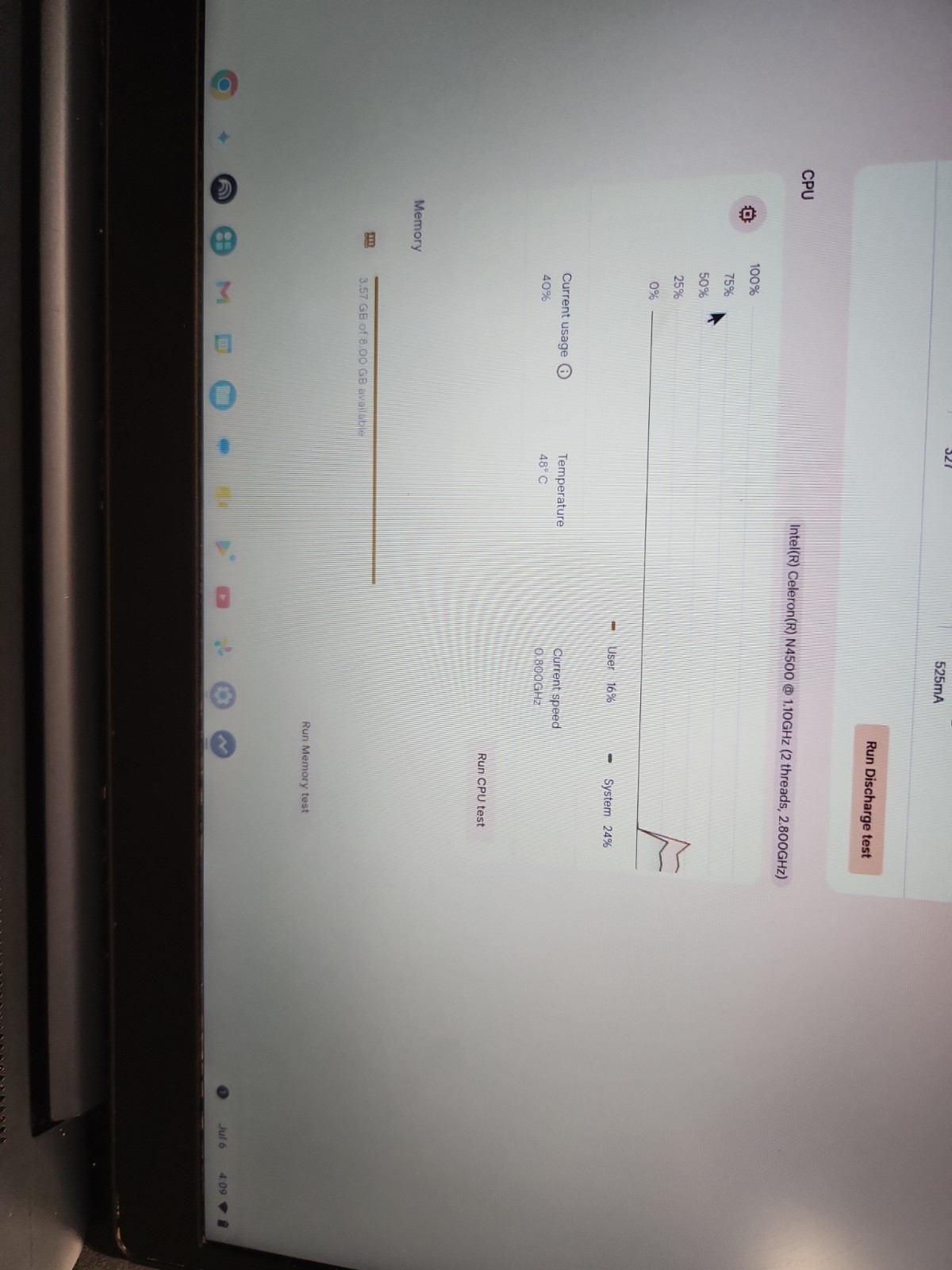 Lenovo Chromebook 14in Laptop No Charger