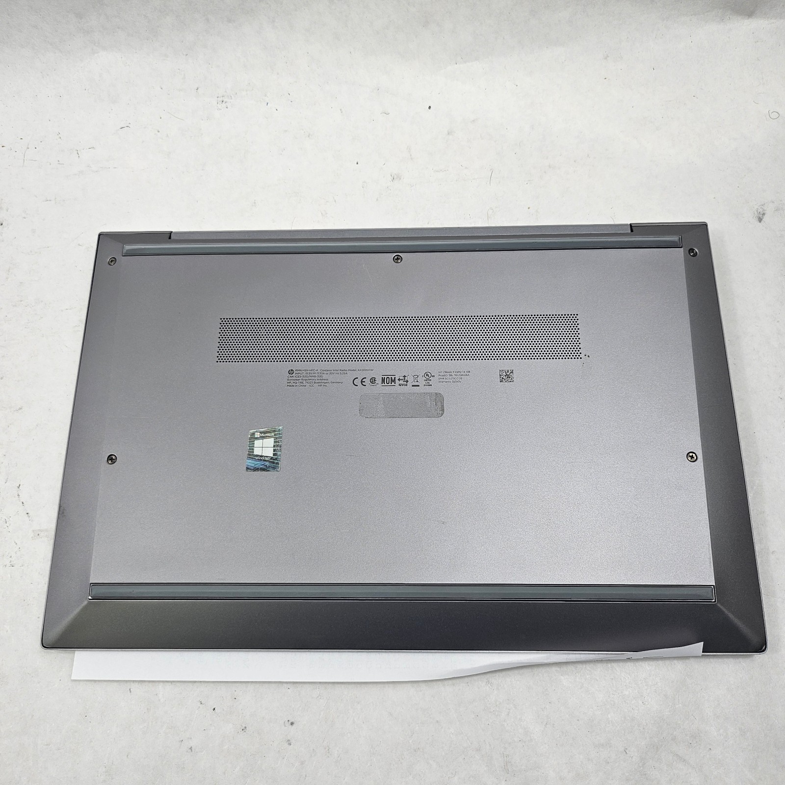 HP ZBook FireFly 14 G8 14″ i5-1145G7 2.60GHz 8GB RAM 512GB SSD No OS Read