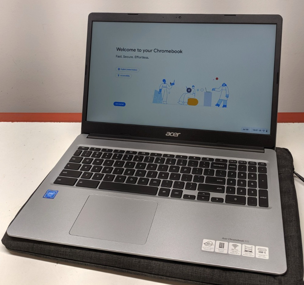 Acer Chromebook 315 15.6” N4020, 4GB, 64GB-SCRATCHED