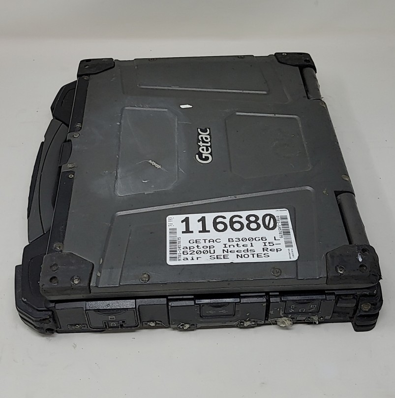 GETAC B300G6 Laptop Intel I5-6200U For Parts/Repair SEE NOTES
