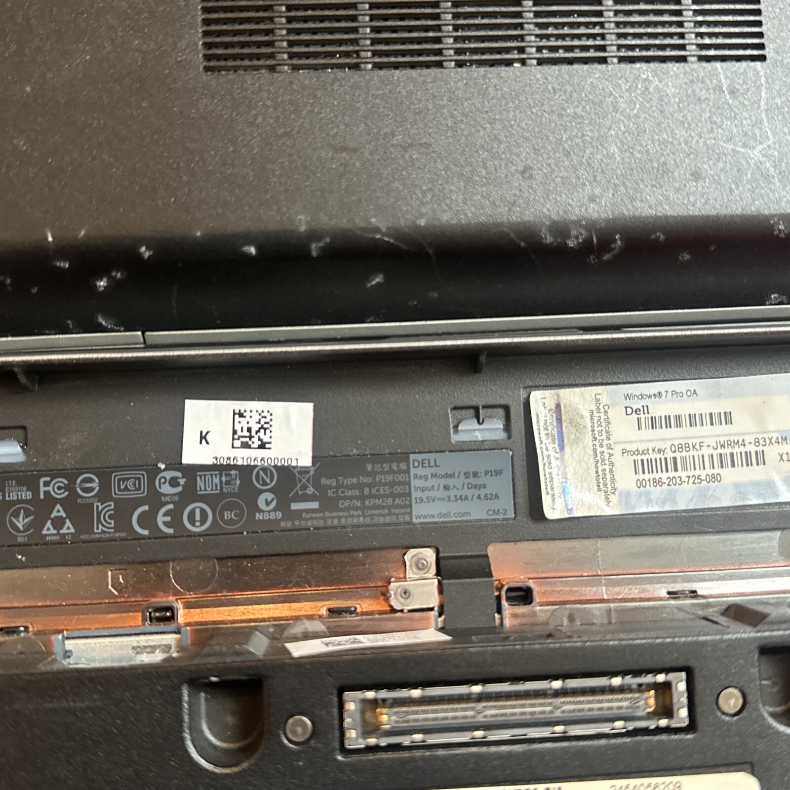 2x Dell Latitude E6530 15″ Laptop, i5 For Parts