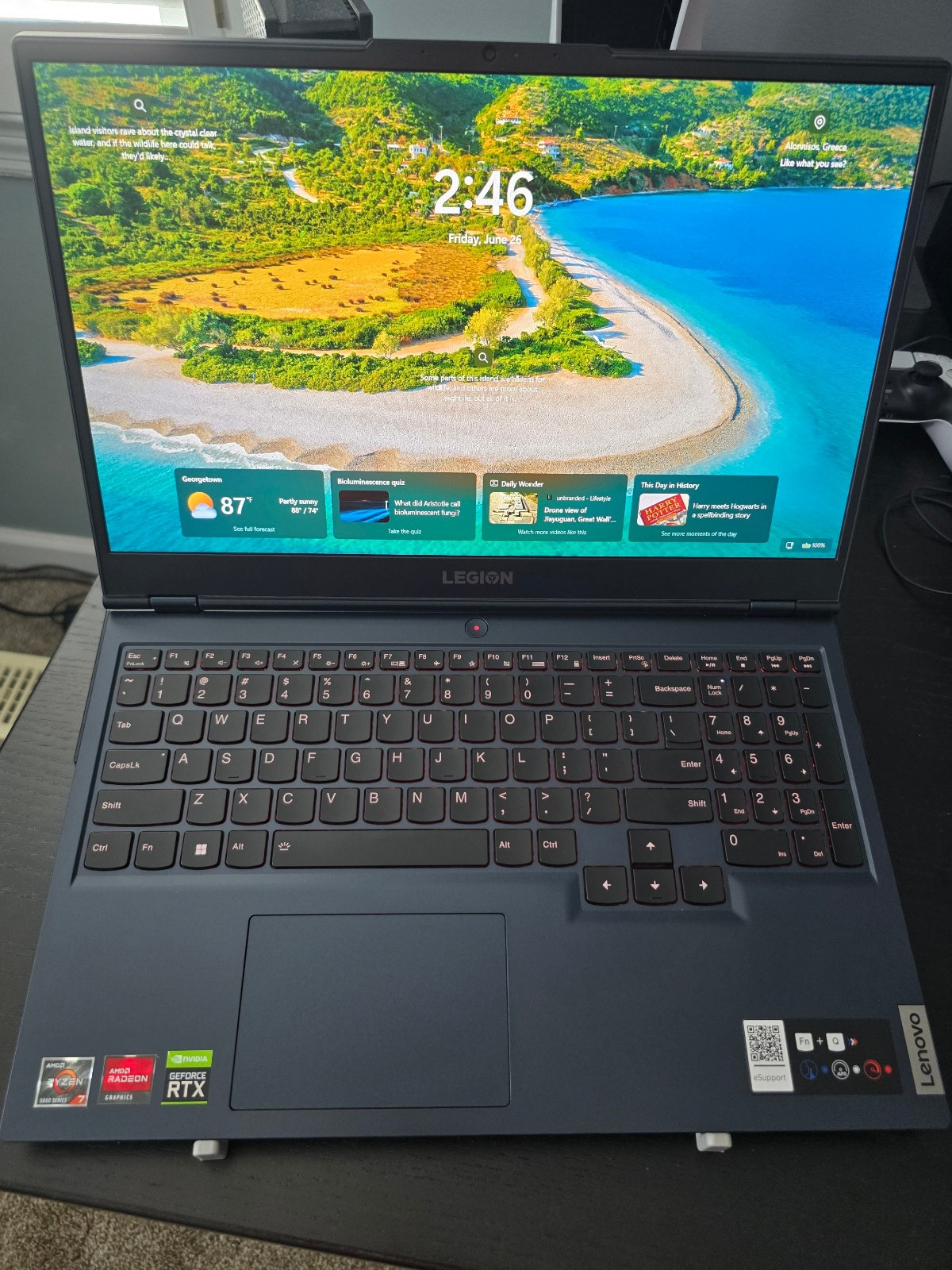 Lenovo Legion 5 15ACH6H 15.6″ (1TB SSD, AMD Ryzen 7 5800H, 2.2 GHz, 16GB RAM,…